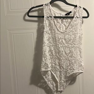 White Lace body suit